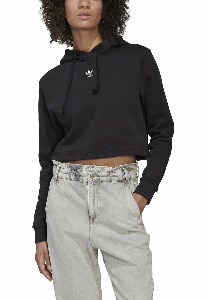 Adidas Originals HOODIE - Hoodie - Black 6 Adidas Originals HOODIE - Hoodie - Black - Image 6