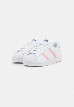 Adidas Originals SUPERSTAR UNISEX - Trainers - Footwear White/almost Lime/true Pink -Adidas Originals Shop 560dc1c01d1e486a9ff38b931bf81ec2