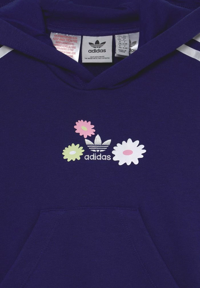 Adidas Originals HOODIE SET - Tracksuit - Legacy Indigo/white/true Pink/almost Lime 4 Adidas Originals HOODIE SET - Tracksuit - Legacy Indigo/white/true Pink/almost Lime - Image 4