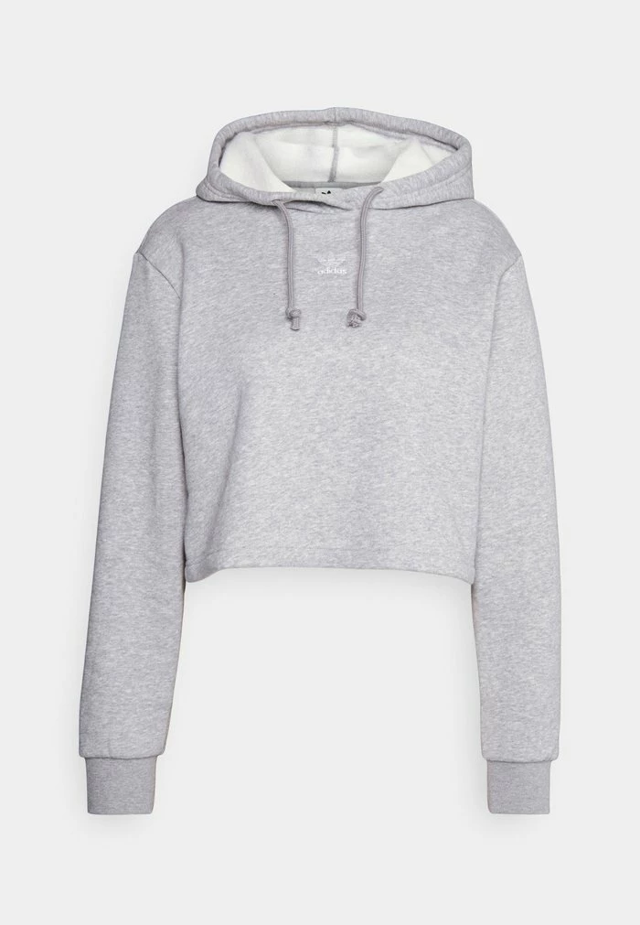 Adidas Originals HOODIE - Hoodie - Grey Heather 6 Adidas Originals HOODIE - Hoodie - Grey Heather - Image 6