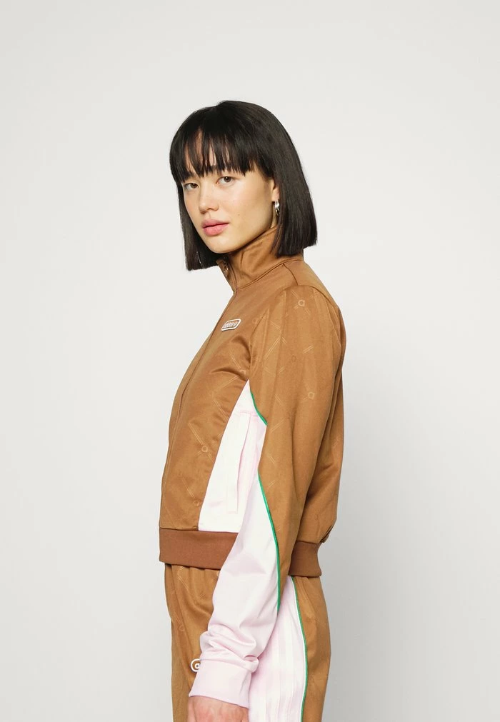 Adidas Originals TRACK - Summer Jacket - Wild Brown/clear Pink 6 Adidas Originals TRACK - Summer Jacket - Wild Brown/clear Pink - Image 6