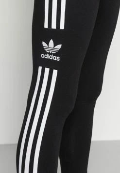 Adidas Originals TREFOIL ORIGINALS ADICOLOR LEGGINGS COMPRESSION - Leggings - Trousers - Black -Adidas Originals Shop 582274313aee4082a6cae6b1004fadea