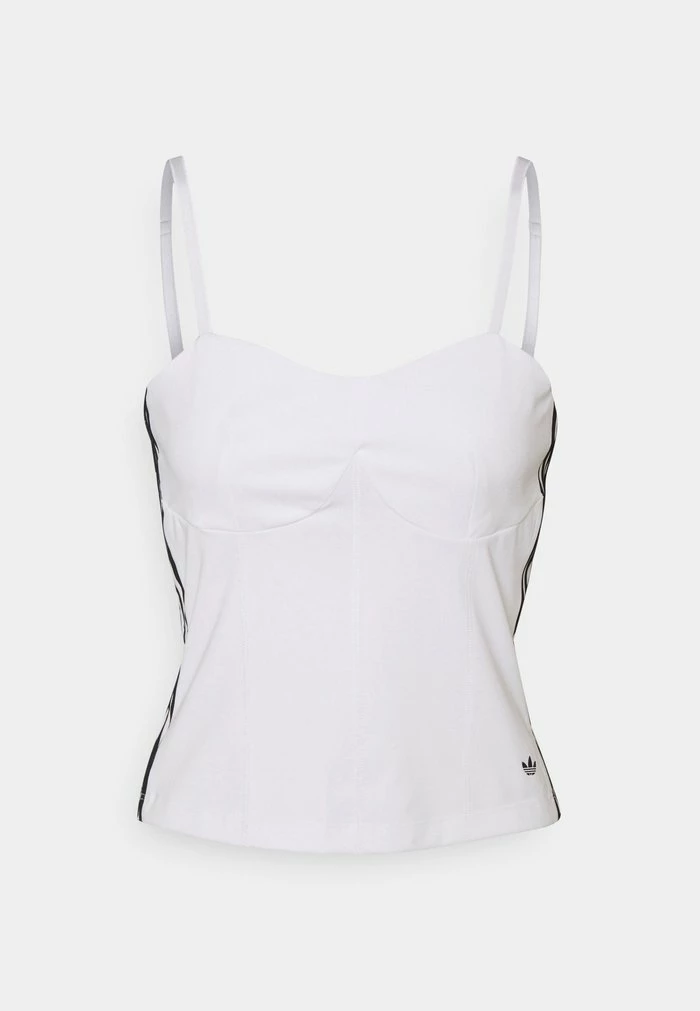 Adidas Originals CORSET - Top - White 4 Adidas Originals CORSET - Top - White - Image 4