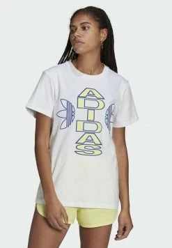 Adidas Originals Print T-shirt - White
