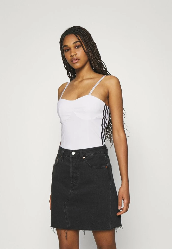 Adidas Originals CORSET - Top - White 1 Adidas Originals CORSET - Top - White