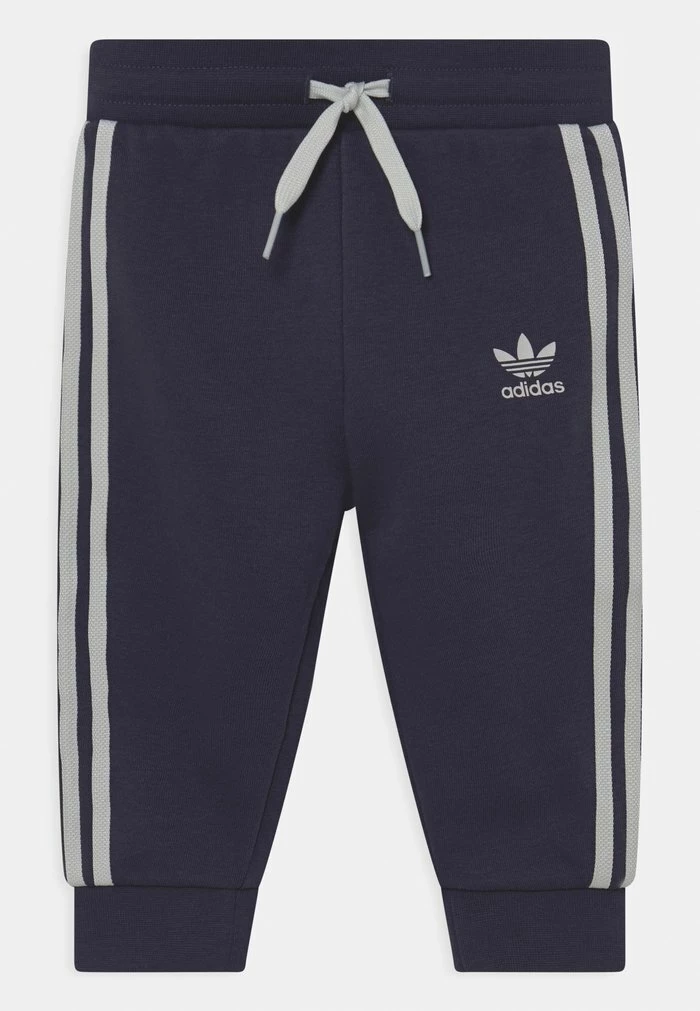 Adidas Originals CREW SET UNISEX - Tracksuit - Orbit Grey/magic Lime/shadow Navy 3 Adidas Originals CREW SET UNISEX - Tracksuit - Orbit Grey/magic Lime/shadow Navy - Image 3