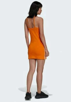 Adidas Originals DRESS - Jersey Dress - Orange -Adidas Originals Shop 59d3105592154c21975b4b70e7297e39