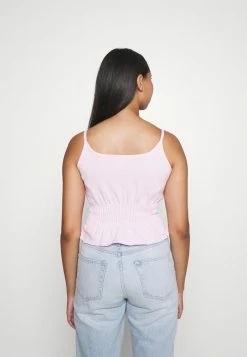 Adidas Originals SMOCKED - Top - Clear Pink -Adidas Originals Shop 5a501971c9e94845b6807e375598fa6d