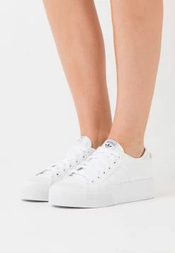 Adidas Originals NIZZA - Trainers - Footwear White -Adidas Originals Shop 5a6911143d884e938f632656a67070d1
