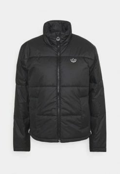 Adidas Originals SHORT PUFFER MIDWEIGHT JACKET - Light Jacket - Black -Adidas Originals Shop 5af909bee1604b36a8affd5c5e82d334