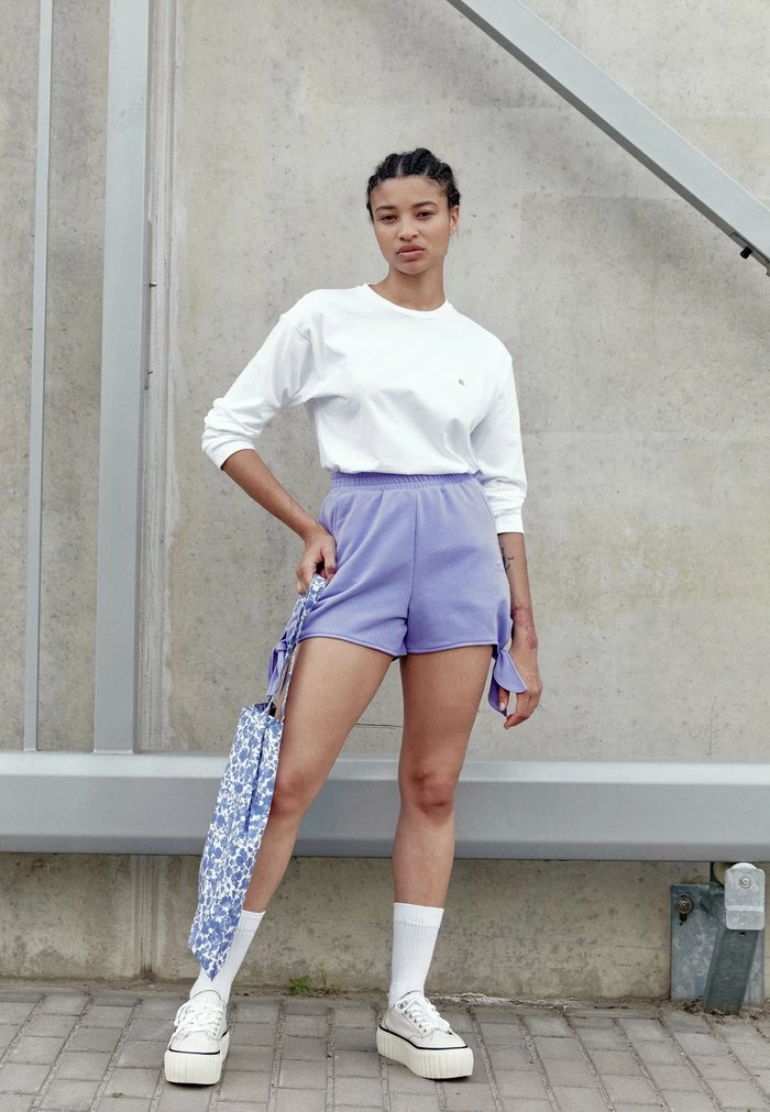 Adidas Originals Shorts - Light Purple 1 Adidas Originals Shorts - Light Purple