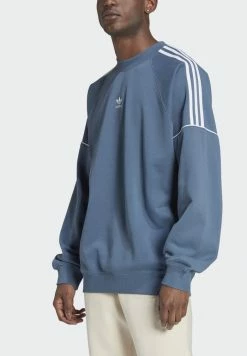 Adidas Originals ESS CREW - Sweatshirt - Steel