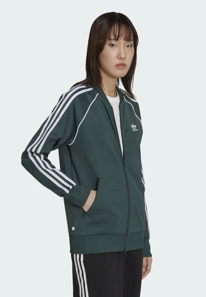 Adidas Originals Bomber Jacket - Mineral Green 5 Adidas Originals Bomber Jacket - Mineral Green - Image 5