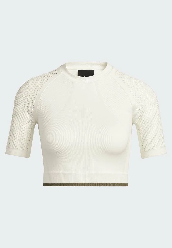 Adidas Originals IVY PARK SEAMLESS CROP TOP - Top - White 5 Adidas Originals IVY PARK SEAMLESS CROP TOP - Top - White - Image 5