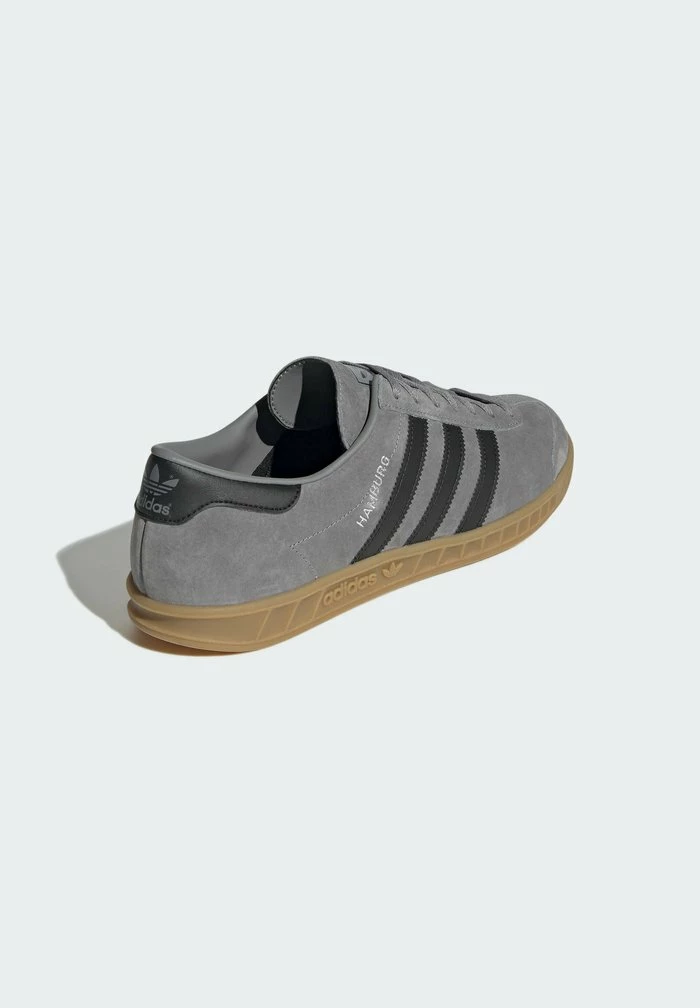 Adidas Originals HAMBURG - Trainers - Grey 4 Adidas Originals HAMBURG - Trainers - Grey - Image 4