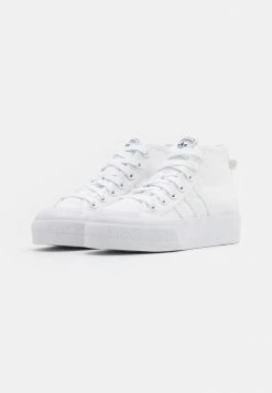 Adidas Originals NIZZA PLATFORM MID - High-top Trainers - Footwear White -Adidas Originals Shop 5cf263c22b0c41d19e2ed53fbb7485b5