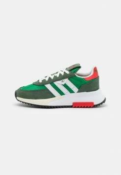 Adidas Originals RETROPY F2 UNISEX - Trainers - Green/footwear White/green Oxide
