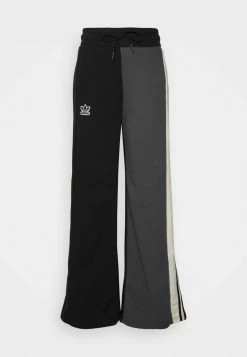 Adidas Originals WIDE LEG - Tracksuit Bottoms - Black -Adidas Originals Shop 5d43f05719a34e07947d03207768c05f