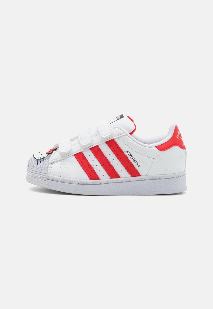 Adidas Originals SUPERSTAR CF UNISEX - Trainers - White/vivid Red/core Black 1 Adidas Originals SUPERSTAR CF UNISEX - Trainers - White/vivid Red/core Black
