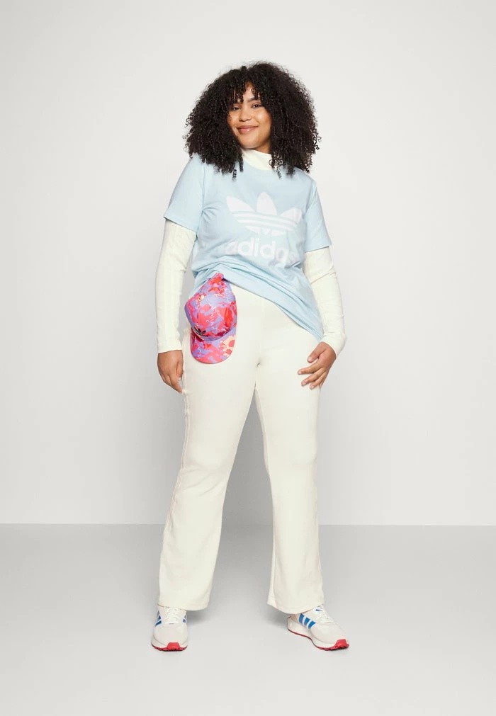 Adidas Originals TREFOIL - Print T-shirt - Almost Blue 2 Adidas Originals TREFOIL - Print T-shirt - Almost Blue - Image 2