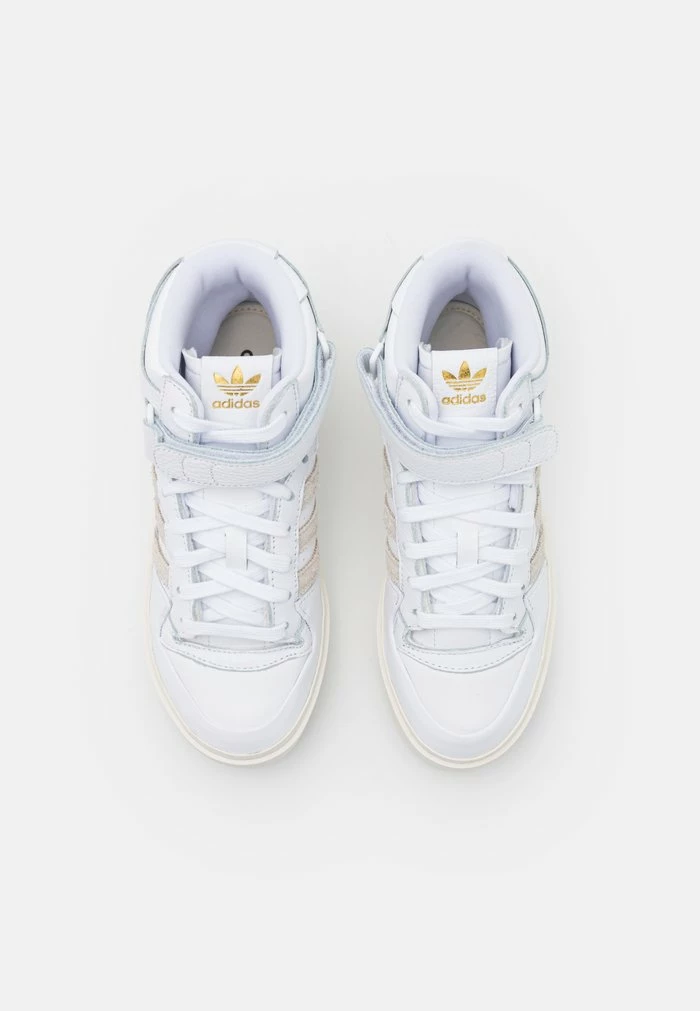 Adidas Originals FORUM BONEGA MID - High-top Trainers - Footwear White/orbit Grey/clear Brown 8 Adidas Originals FORUM BONEGA MID - High-top Trainers - Footwear White/orbit Grey/clear Brown - Image 8