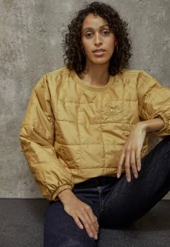 Adidas Originals QUILTED - Sweatshirt - Golden Beige 11 Adidas Originals QUILTED - Sweatshirt - Golden Beige -Adidas Originals Shop 5dfb19639d5d40ff9bebc9455c335de6