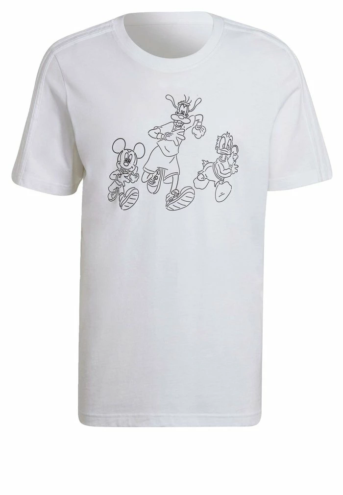Adidas Originals MICKEY AND FRIENDS - Print T-shirt - White 5 Adidas Originals MICKEY AND FRIENDS - Print T-shirt - White - Image 5