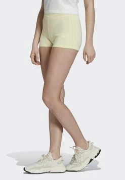 Adidas Originals TENNIS LUXE BOOTY SHORTS ORIGINALS - Shorts - Haze Yellow