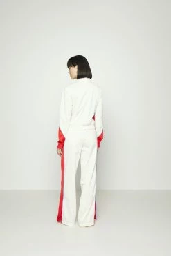 Adidas Originals TRACK - Summer Jacket - White/vivid Red -Adidas Originals Shop 5ee2848aefca455f8fb3129b55f879b9