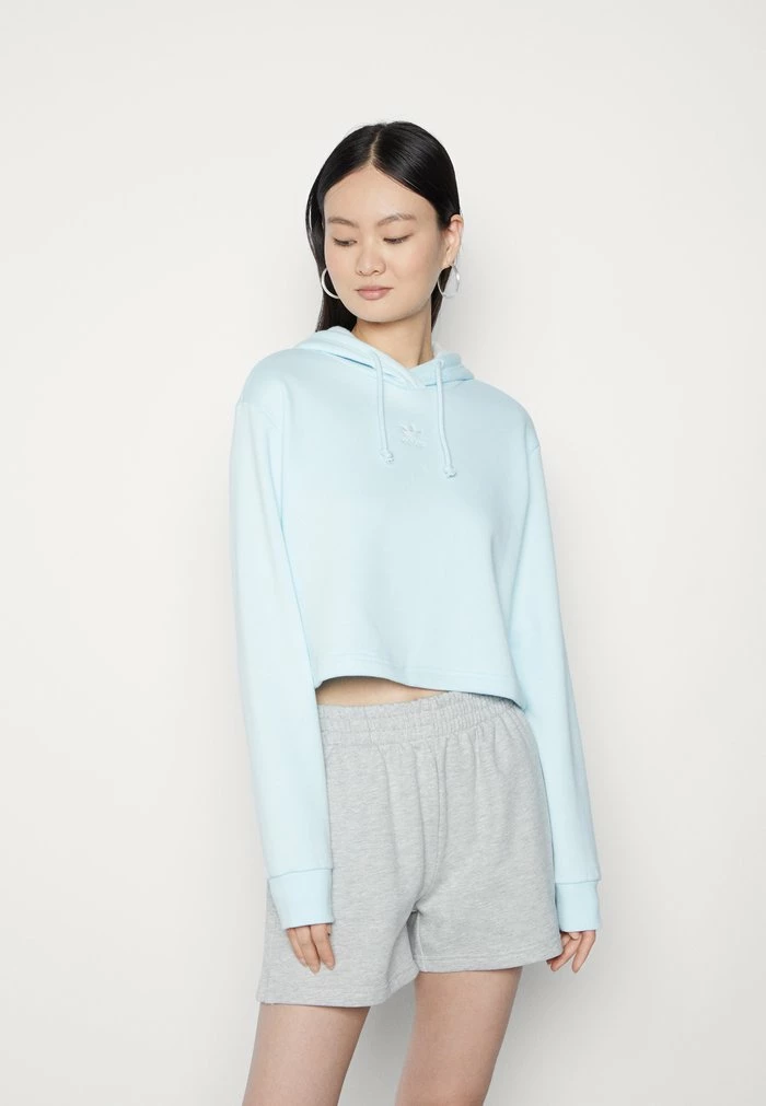 Adidas Originals HOODIE - Hoodie - Almost Blue 1 Adidas Originals HOODIE - Hoodie - Almost Blue