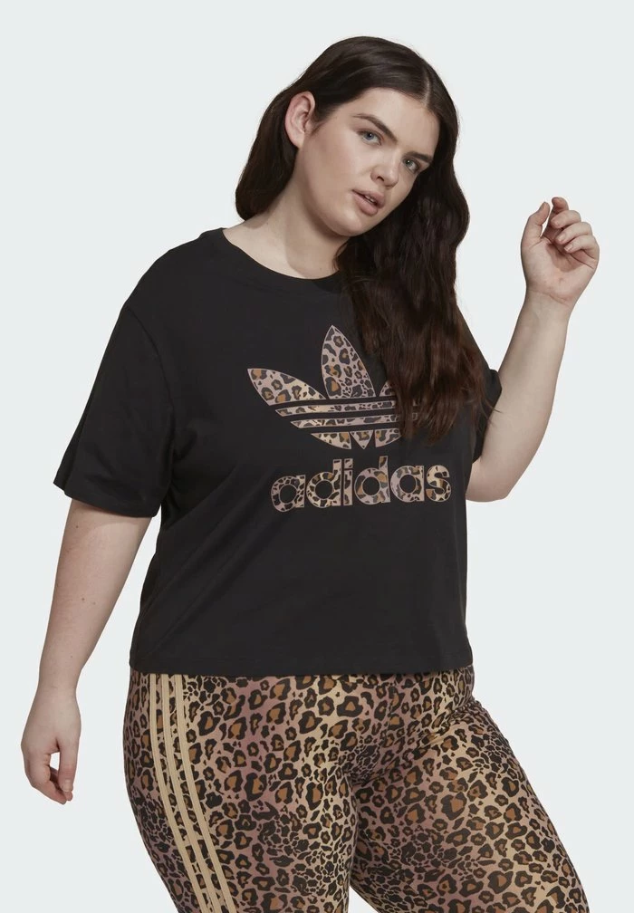 Adidas Originals Print T-shirt - Black 6 Adidas Originals Print T-shirt - Black - Image 6