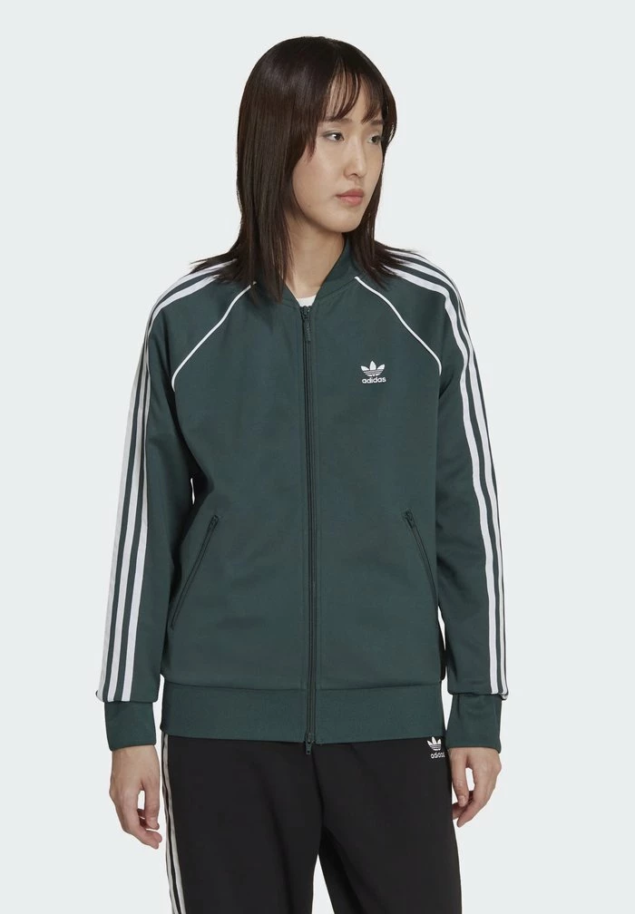 Adidas Originals Bomber Jacket - Mineral Green 1 Adidas Originals Bomber Jacket - Mineral Green