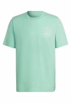Adidas Originals CLUB LOGO TEE - Print T-shirt - Green -Adidas Originals Shop 603f20b0b3904515b99db81aa9d43f99