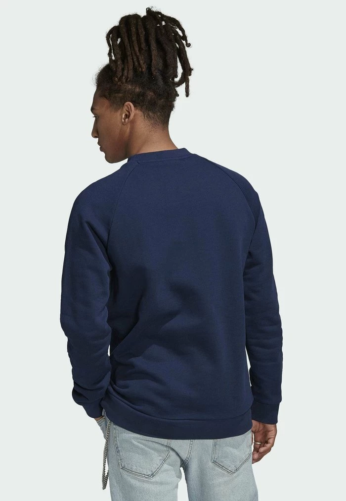 Adidas Originals TREFOIL CREW UNISEX - Sweatshirt - Blue 3 Adidas Originals TREFOIL CREW UNISEX - Sweatshirt - Blue - Image 3