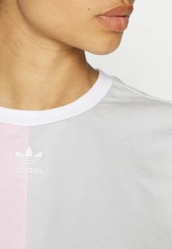 Adidas Originals CROPPED TEE - Print T-shirt - Clear Pink -Adidas Originals Shop 61a278e7ffb9441aa3329222ce5e3e1f