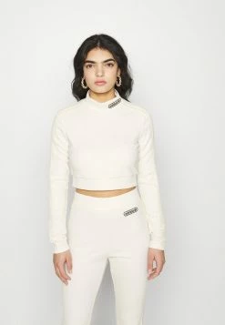 Adidas Originals CROPPED - Long Sleeved Top - White