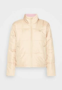 Adidas Originals SHORT PUFFER - Winter Jacket - Beige -Adidas Originals Shop 62491b8893b644ecbe65f71706a59501
