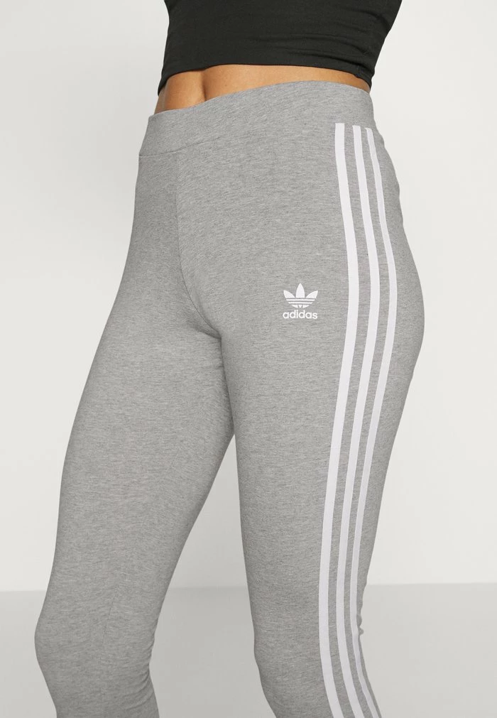Adidas Originals Leggings - Trousers - Medium Grey Heather 5 Adidas Originals Leggings - Trousers - Medium Grey Heather - Image 5