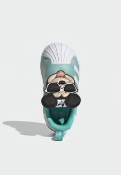Adidas Originals DISNEY SUPERSTAR - Trainers - Turquoise -Adidas Originals Shop 6281fecb59ad464f9356b4639af6aef6