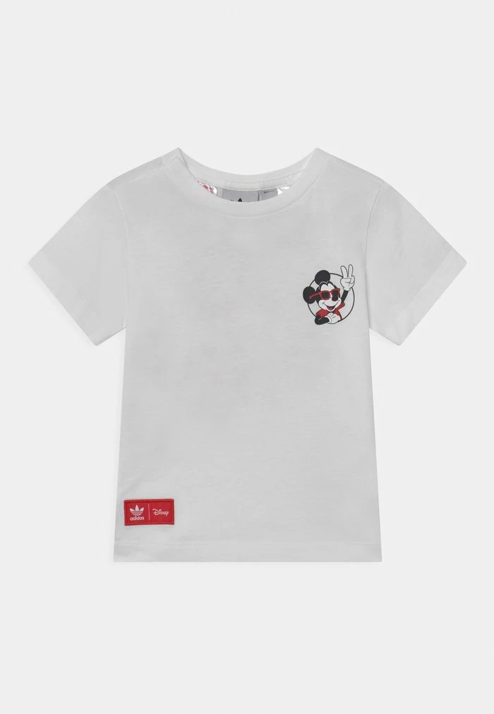 Adidas Originals MICKEY MOUSE TEE UNISEX - Print T-shirt - White 1 Adidas Originals MICKEY MOUSE TEE UNISEX - Print T-shirt - White