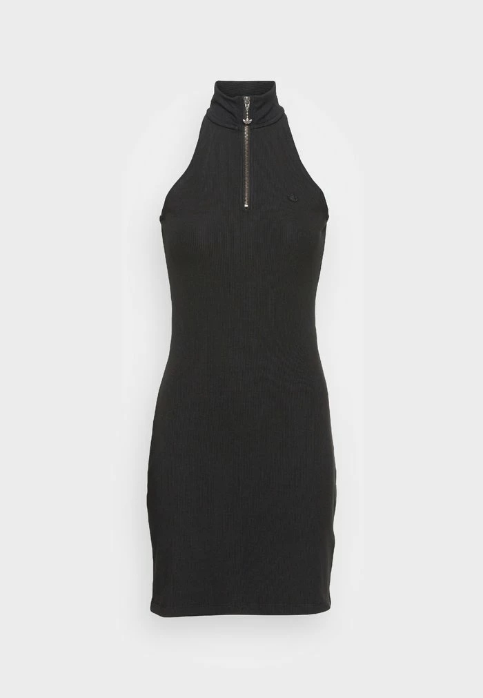 Adidas Originals CONTEMPO DRESS - Jumper Dress - Black 4 Adidas Originals CONTEMPO DRESS - Jumper Dress - Black - Image 4
