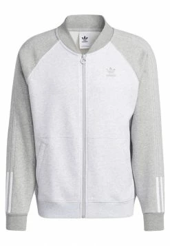 Adidas Originals Bomber Jacket - Grey -Adidas Originals Shop 65065a8551744c4ebd6fc9b0dc428367