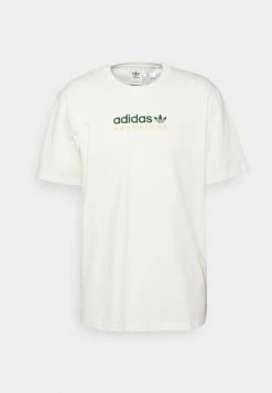 Adidas Originals TEE UNISEX - Print T-shirt - Off White
