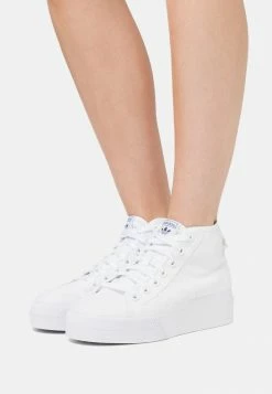 Adidas Originals NIZZA PLATFORM MID - High-top Trainers - Footwear White -Adidas Originals Shop 65f5af7ff15348b5a5942bc649f37aa5