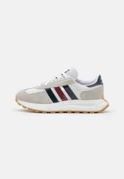Adidas Originals RETROPY E5 UNISEX - Trainers - Footwear White/collegiate Navy/team Colleg Burgundy
