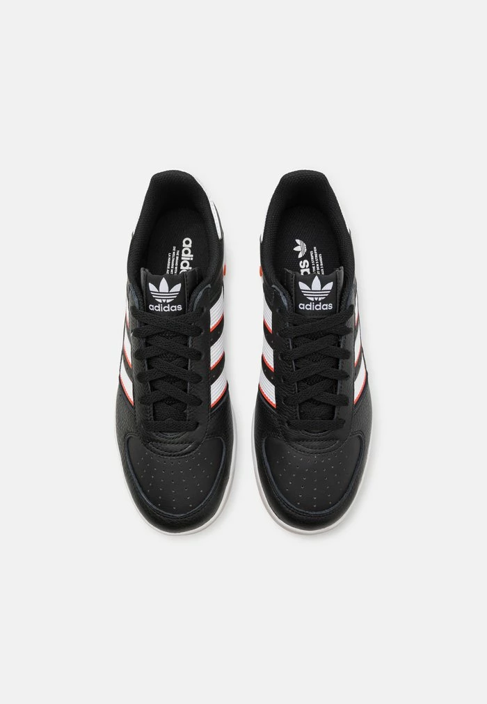 Adidas Originals G.S. COURT UNISEX - Trainers - Core Black/footwear White/collegiate Orange 4 Adidas Originals G.S. COURT UNISEX - Trainers - Core Black/footwear White/collegiate Orange - Image 4