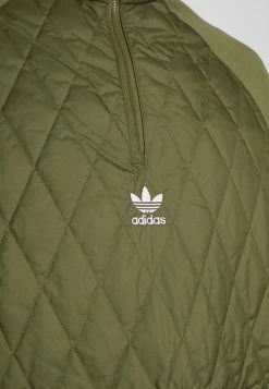 Adidas Originals QUILTED - Light Jacket - Focus Olive -Adidas Originals Shop 66f9f87783de4bb7ba3a8288544db890