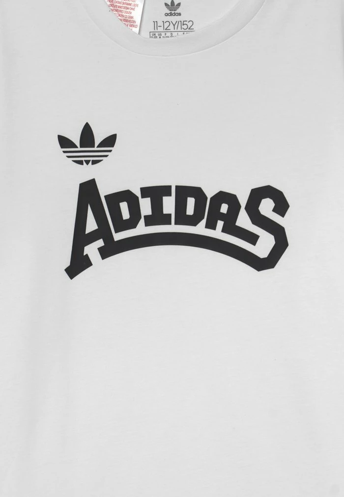 Adidas Originals TEE - Print T-shirt - White/black 3 Adidas Originals TEE - Print T-shirt - White/black - Image 3