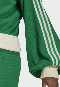 Adidas Originals BLOUSON 70S PACK - Cardigan - Green -Adidas Originals Shop 68404928d9e74ca88933f681fde1c96c