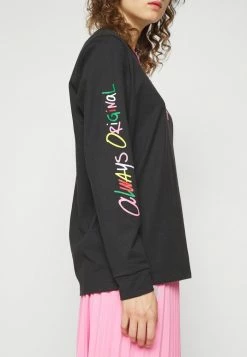 Adidas Originals GRAPHIC TEE - Long Sleeved Top - Black 13 Adidas Originals GRAPHIC TEE - Long Sleeved Top - Black -Adidas Originals Shop 689f9d93d49245d78d3c34b5593c2282